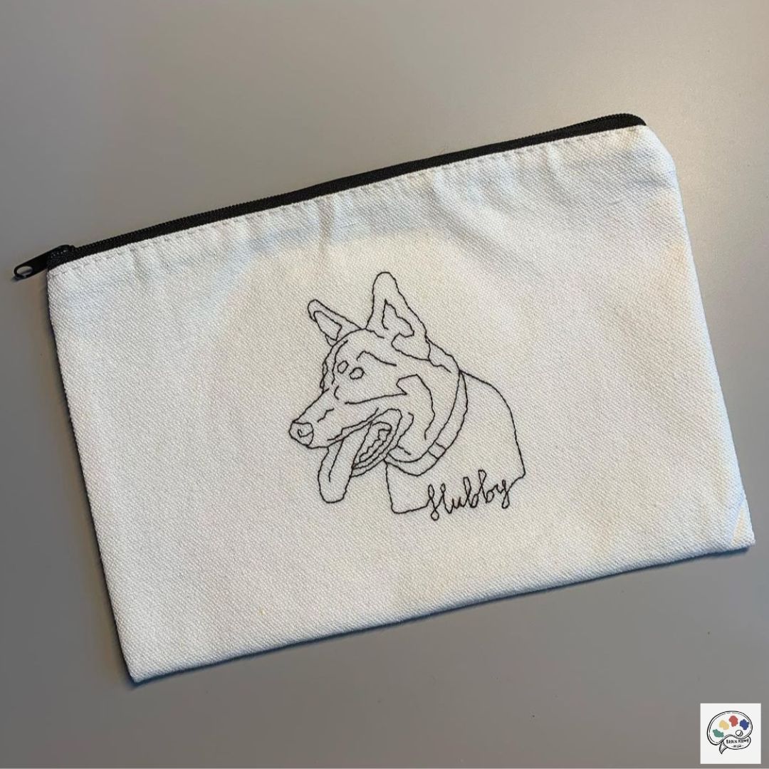 Custom Embroidery Rectangle Pouch