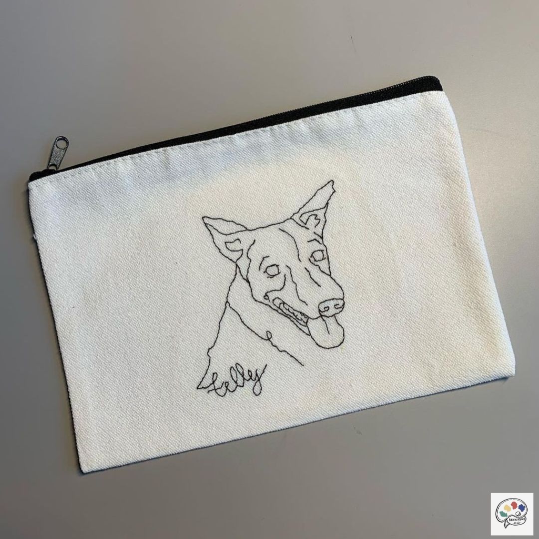 Custom Embroidery Rectangle Pouch