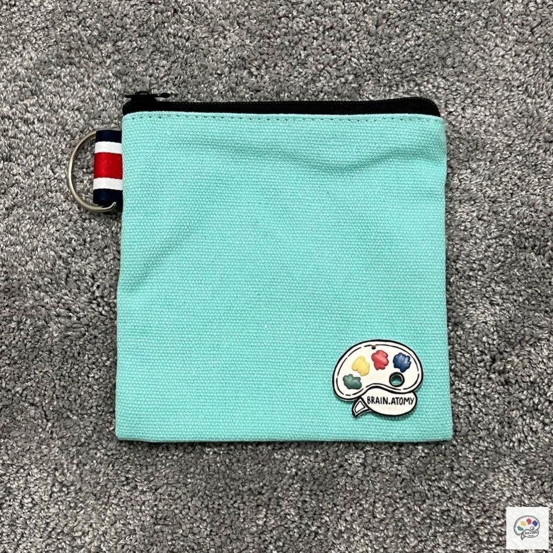 Custom Embroidery Square Pouch