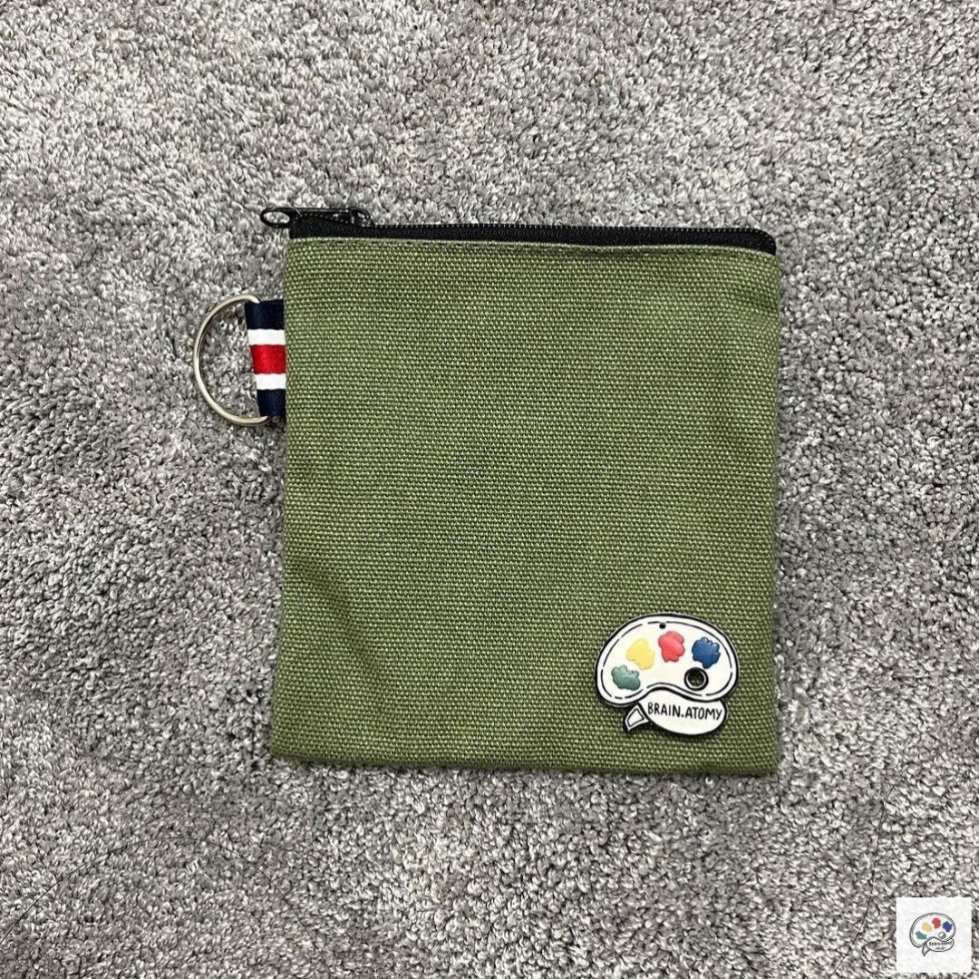 Custom Embroidery Square Pouch